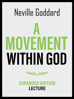 cover image of A Movement Within God--Expanded Edition Lecture